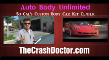 Custom Car Body kits at discount prices including high quality polyurethane parts self installed or The Crash Doctor Painted and installed from www.thecrashdoctor.com photo